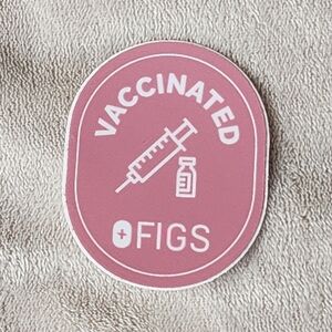 FIGS Stickers - Vaccinated